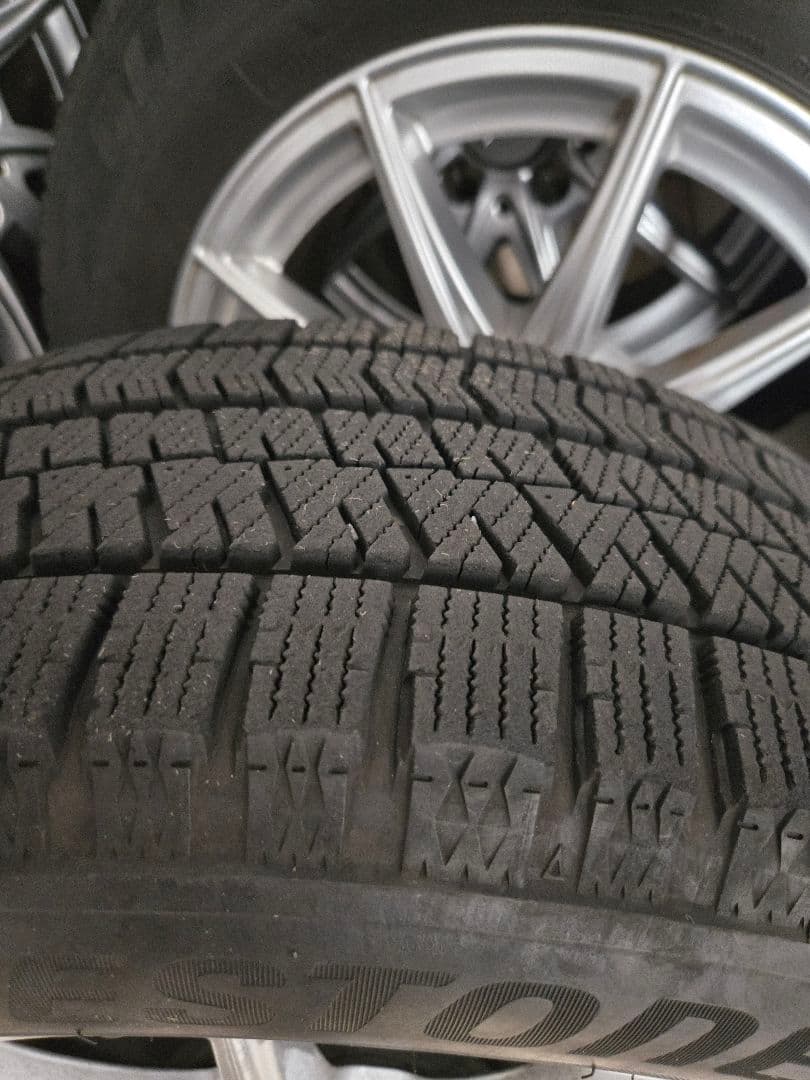 ベンツ純正アルミ &ブリヂストンスタッドレス205/60R16 4本セット