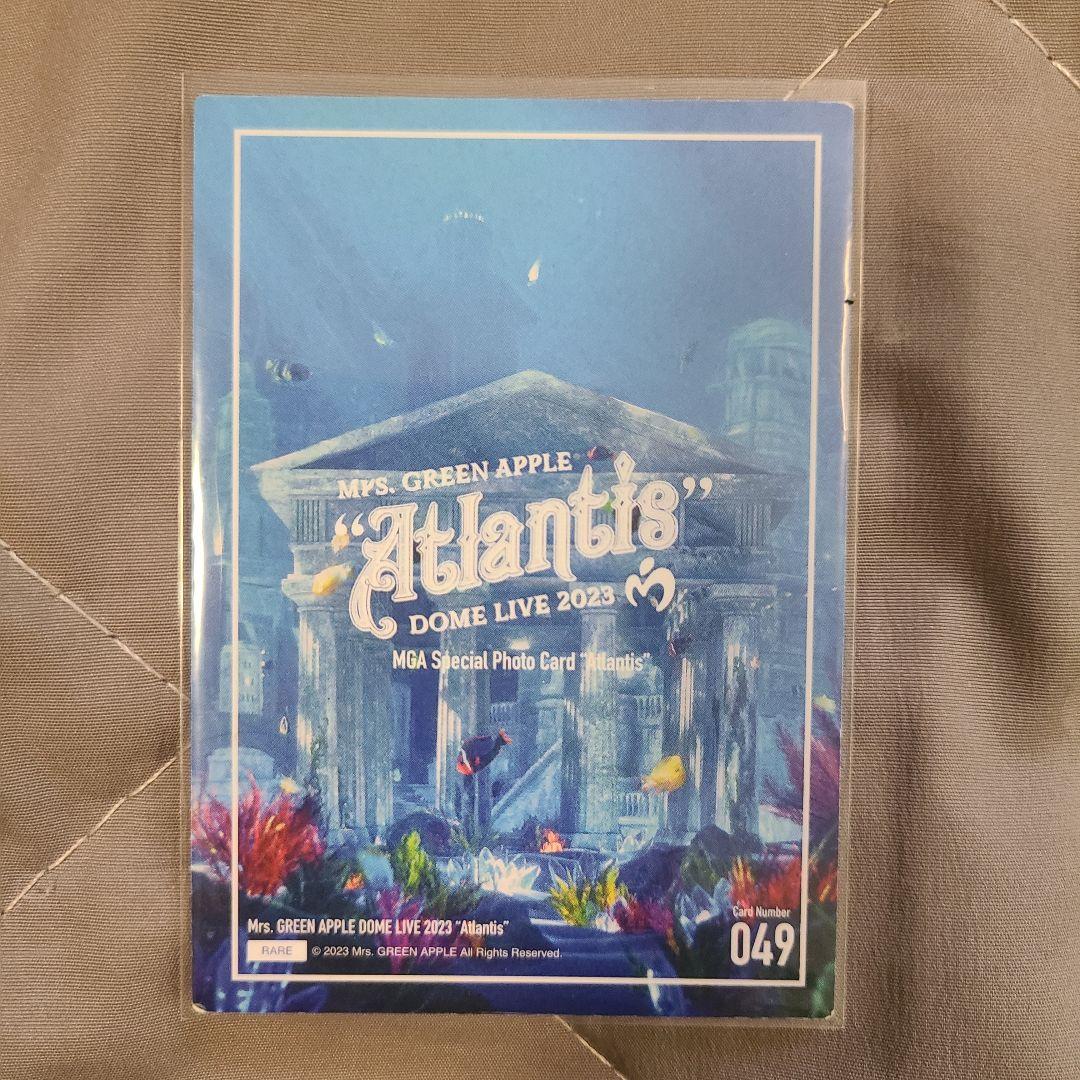 ミセスグリーンアップル 2023 Atlantis フォトカ 完全フルコンプ