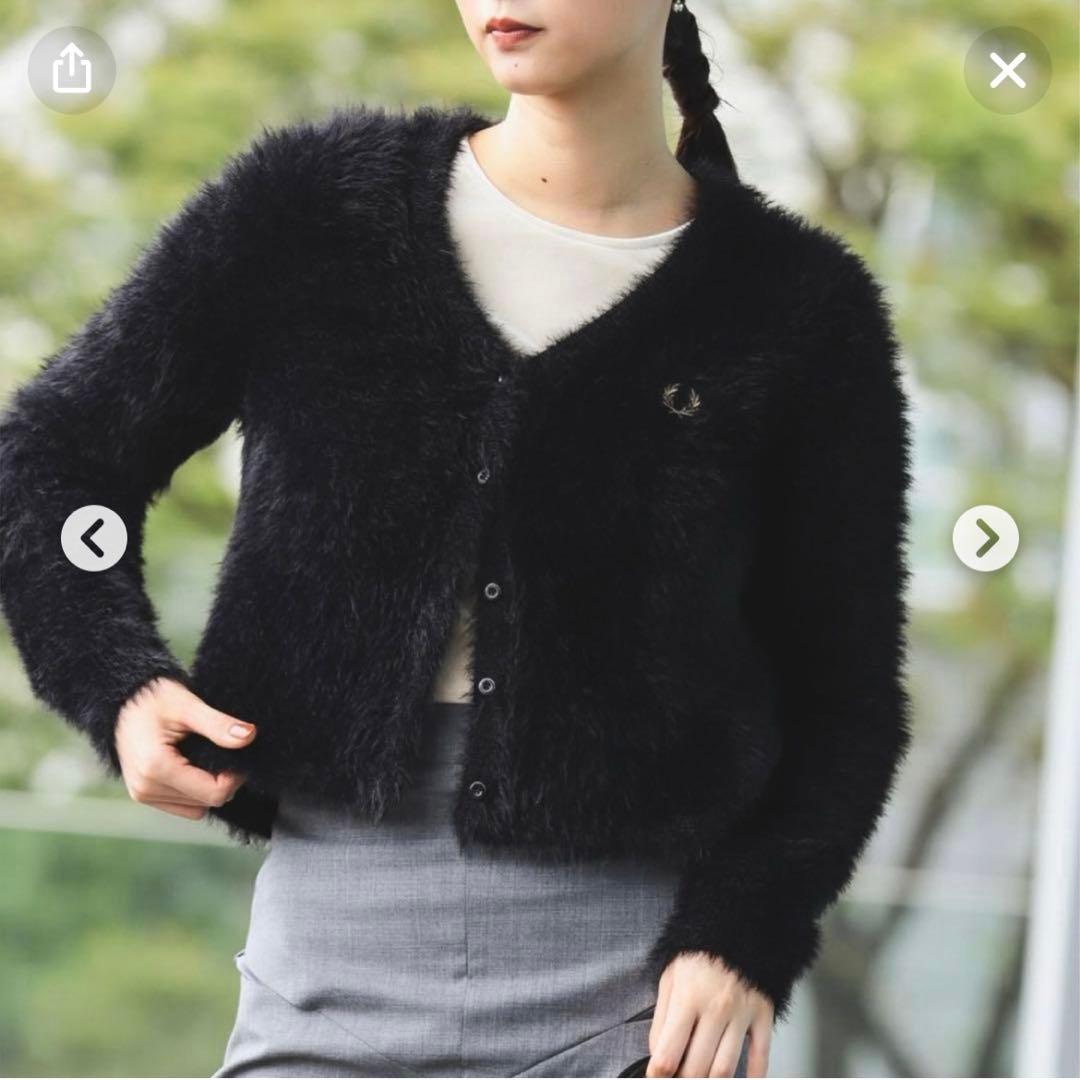 フレッドベリー カーディガン 黒