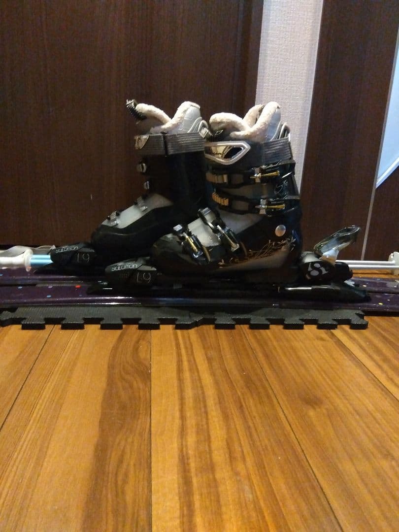 【ハイエンド】SALOMON 学生・レディース スキーセット メンテ・WAX済✔