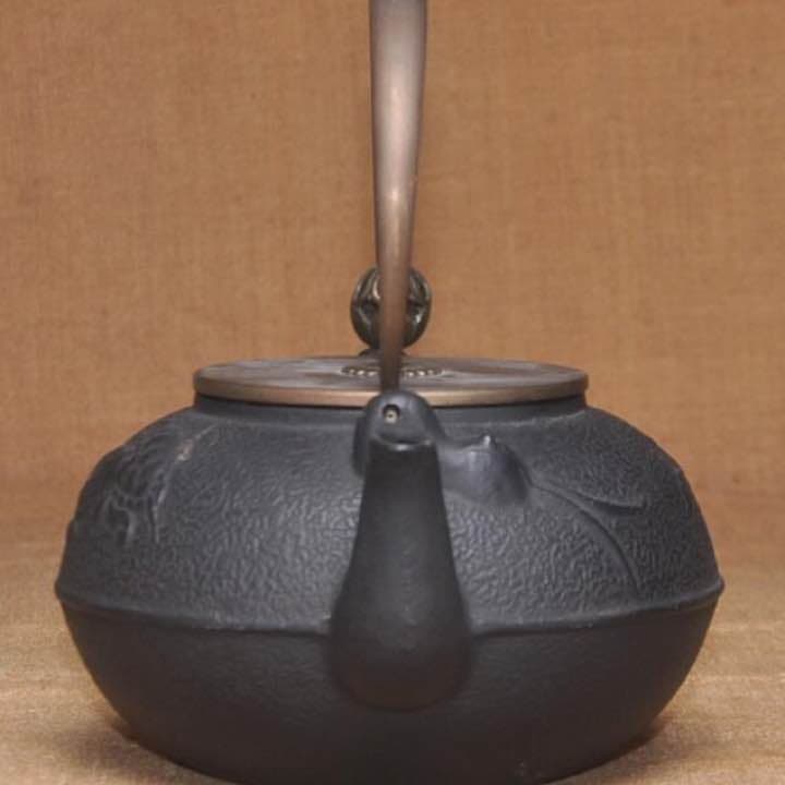 鉄器 急須 伝統工芸 手作り 鉄分補給 鉄瓶　DMT068