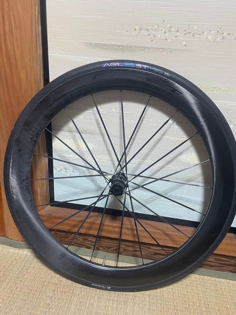 クラフトワークス　CRW5055 カーボンスポークホイール