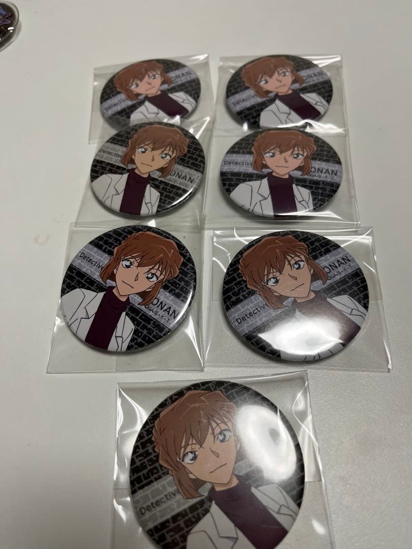 名探偵コナン 宮野志保 缶バッジセット