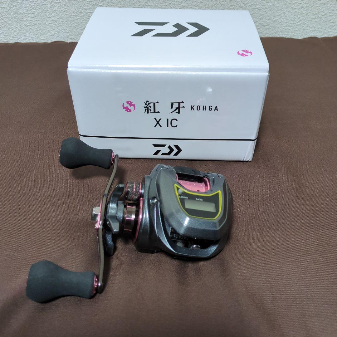 ダイワ 19 紅牙 X IC カウンター付き小型両軸リール