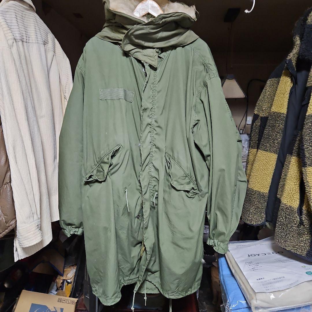 「米軍実物」M65 フィッシュテールパーカー フルセットモッズコート XL