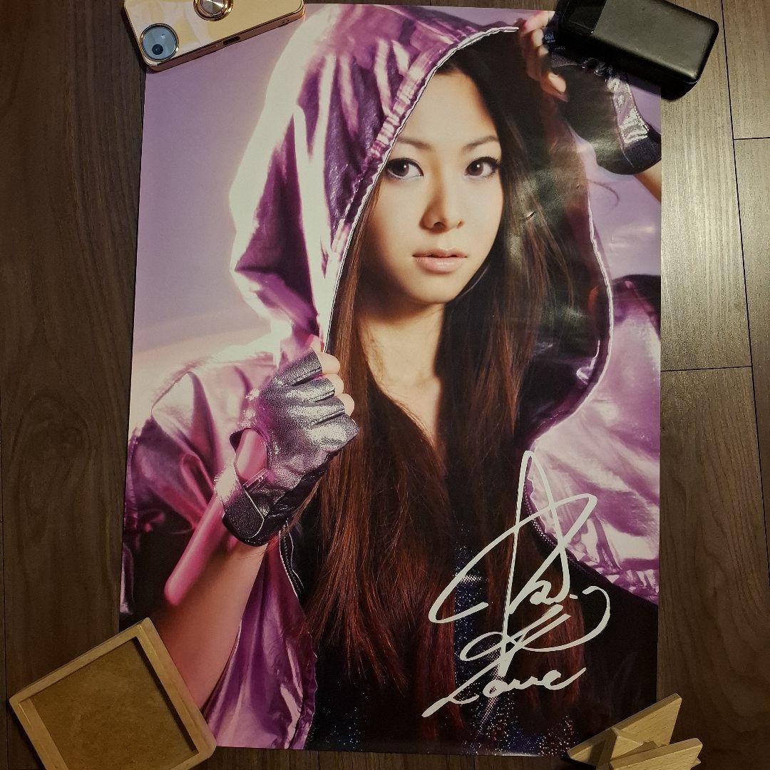 倉木麻衣 FC入会特典 サイン入りポスター 非売品 FUTURE KISS