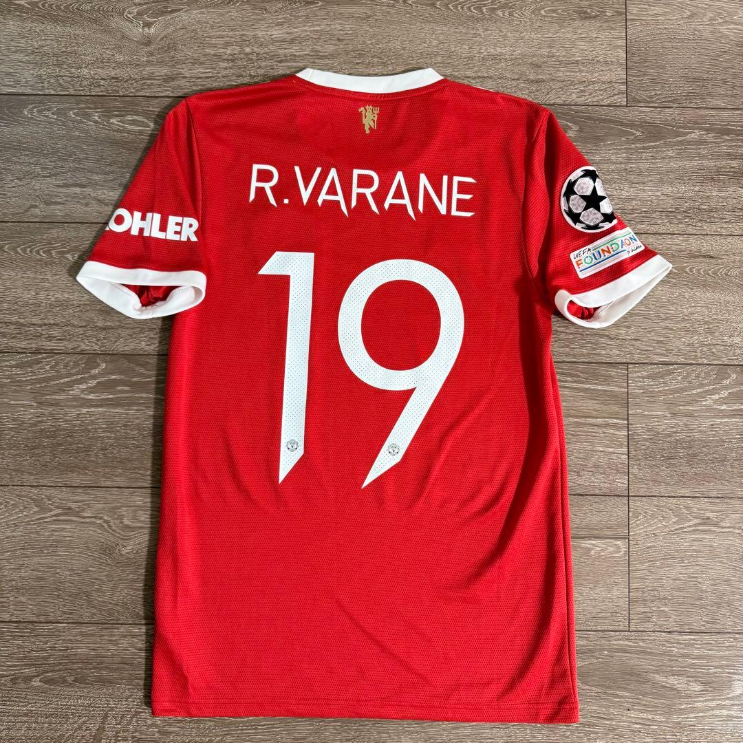 正規品 マンチェスター・ユナイテッド 21/22 R.VARANE ユニフォーム