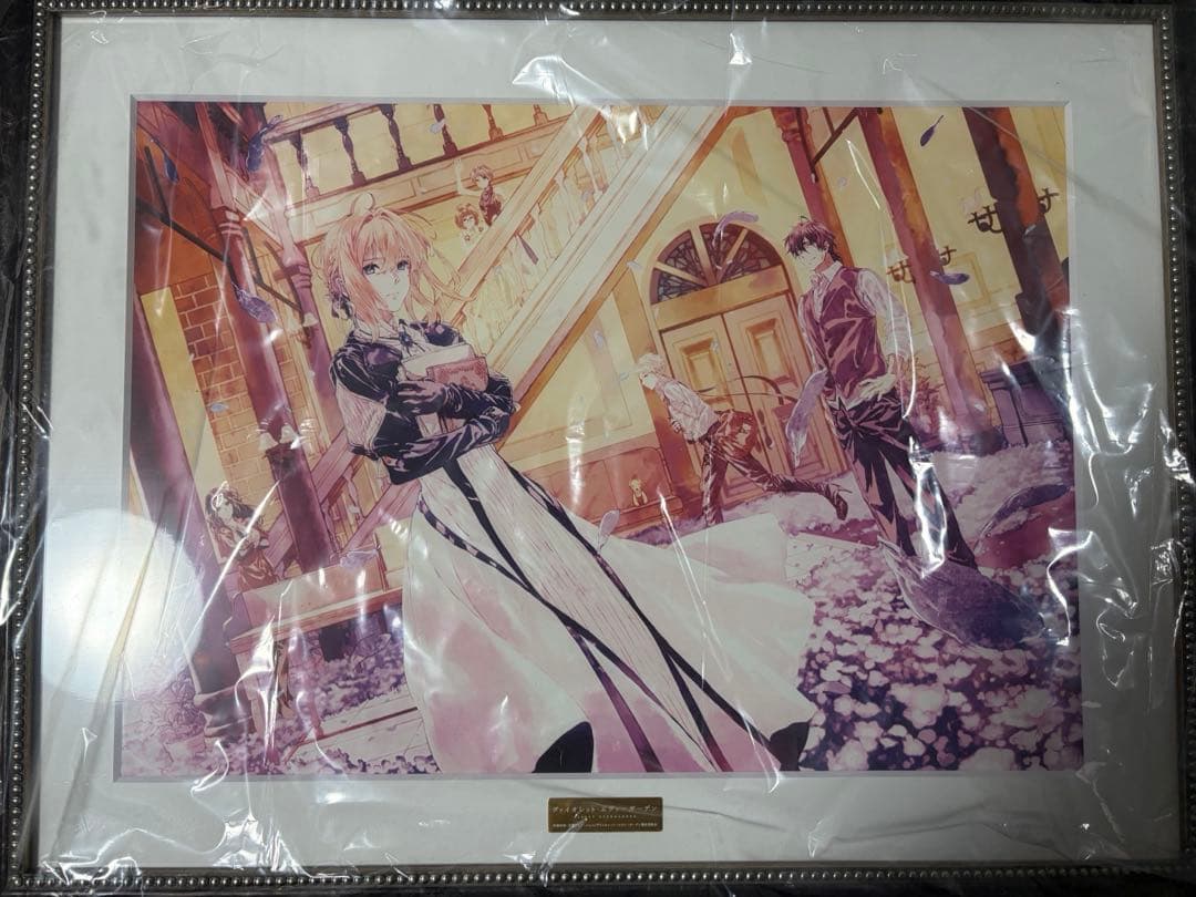 原画イラストボード ヴァイオレット・エヴァーガーデン 額装アート -色景-【菫】