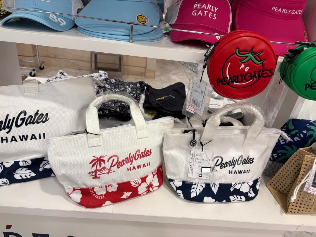 ハワイ限定 パーリーゲイツ 新品 トート PEARLY GATES hawaii