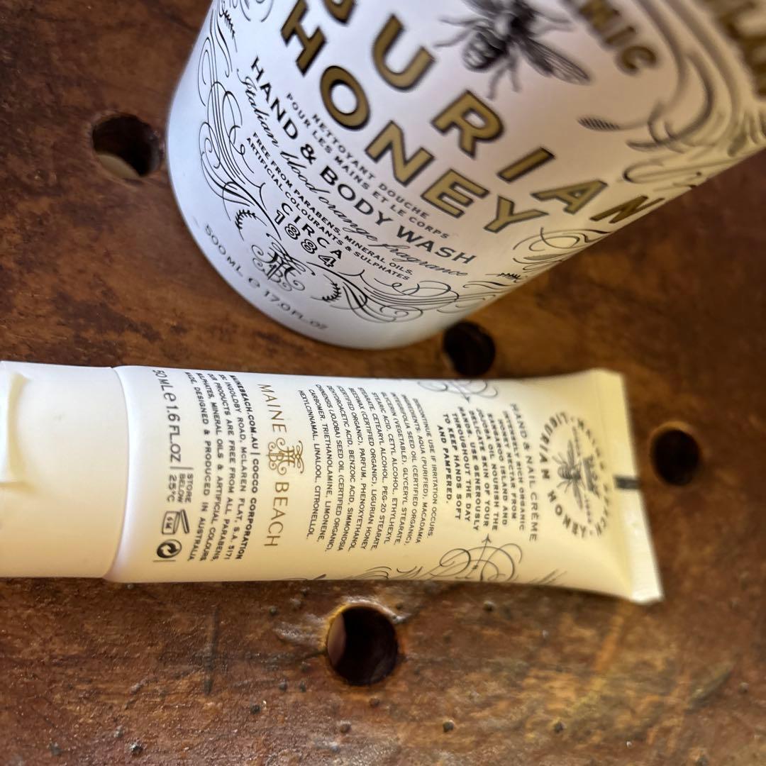 Maine Beach Ligurian Honey ハンド&ボディクリーム