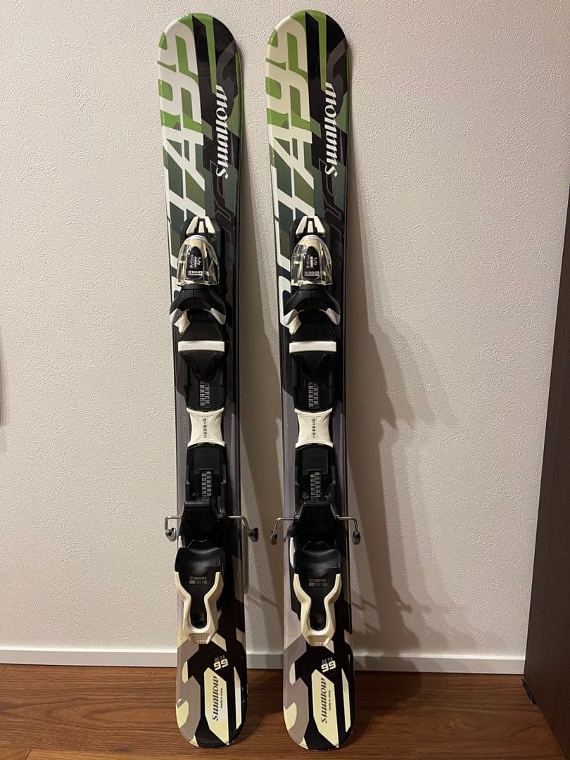 SWALLOW スワロー スキー板 ビンディングセット 99㎝　ツインチップ