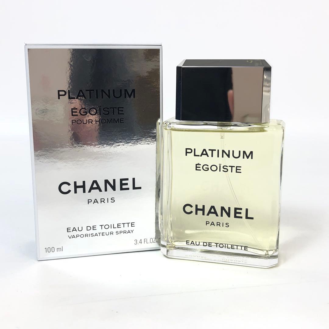 未使用保管品★12F029 シャネル エゴイスト プラチナム 香水 100ml