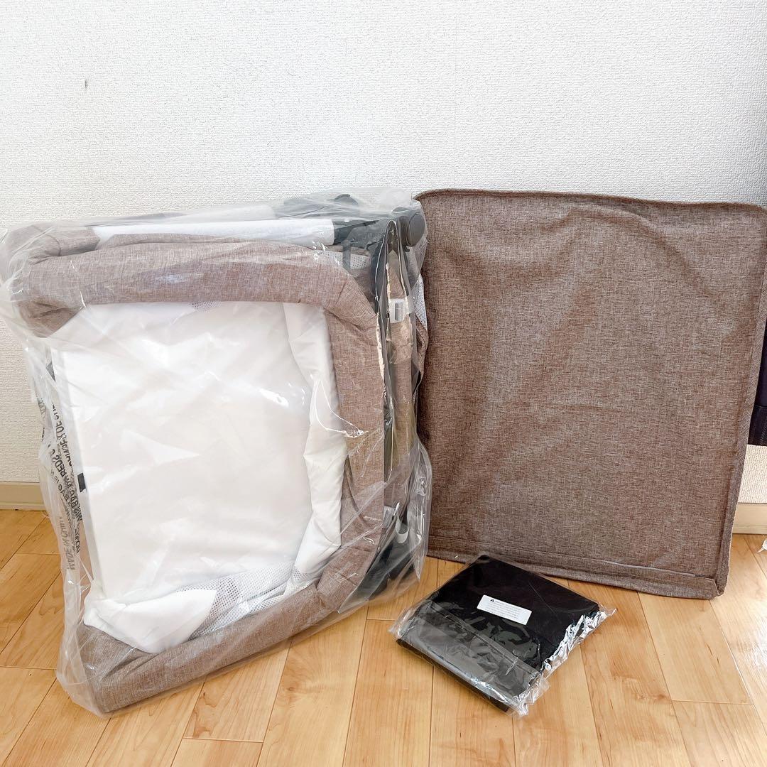 ベビーベッド 添い寝 ベッド 新生児 折りたたみ 組み立て簡単 ワンタッチ