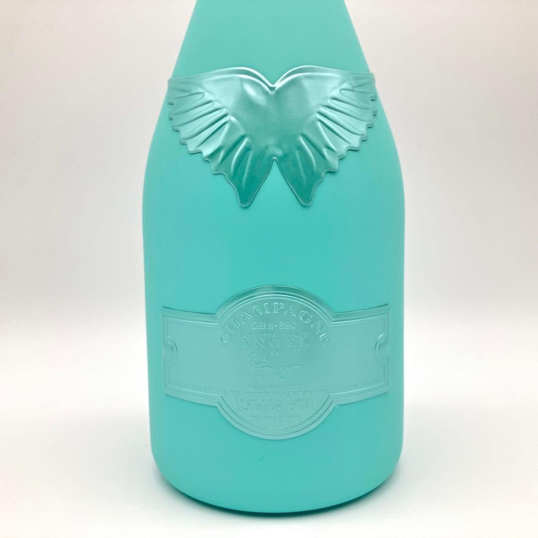 エンジェル シャンパン ドゥミセック ロゼ サマー グリーン ファー 箱付き