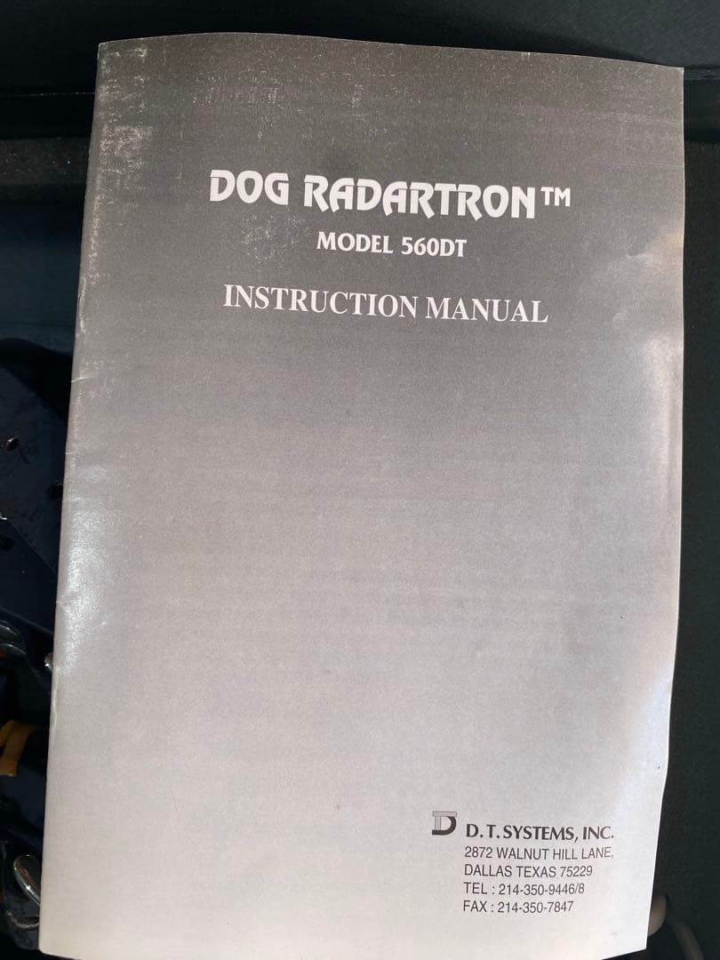 【希少】D.TSYSTEMS 犬　躾用　狩猟　訓練用　ダミーランチャー　電子首輪