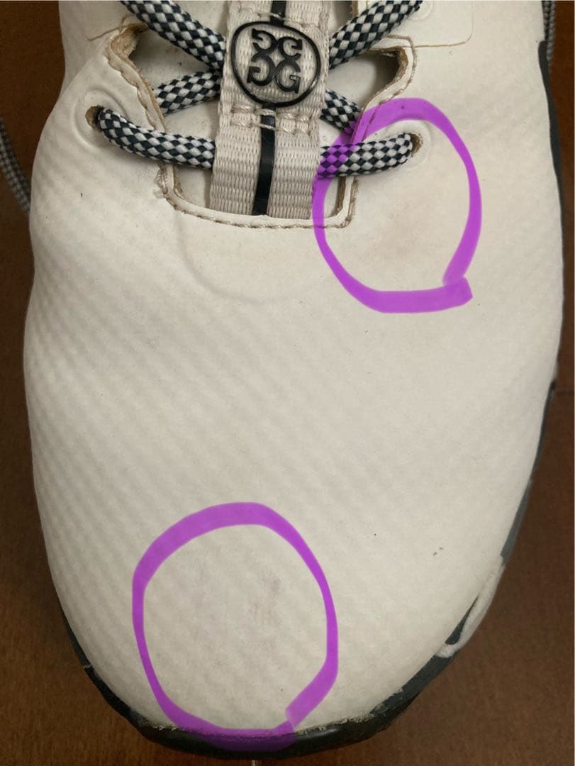 GFORE　ジーフォア　MG4＋　ゴルフシューズ　ホワイト　25.5〜26cm