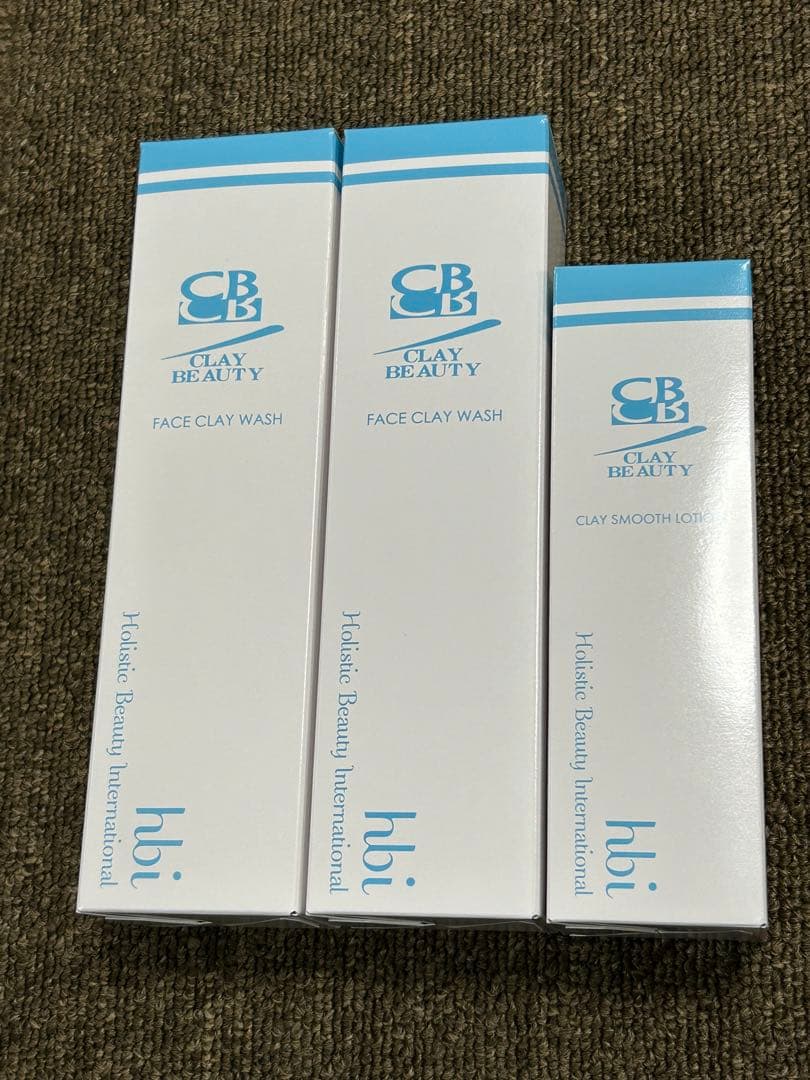 フェイスクレイウォッシュ2本 クレイスムースローション1本
