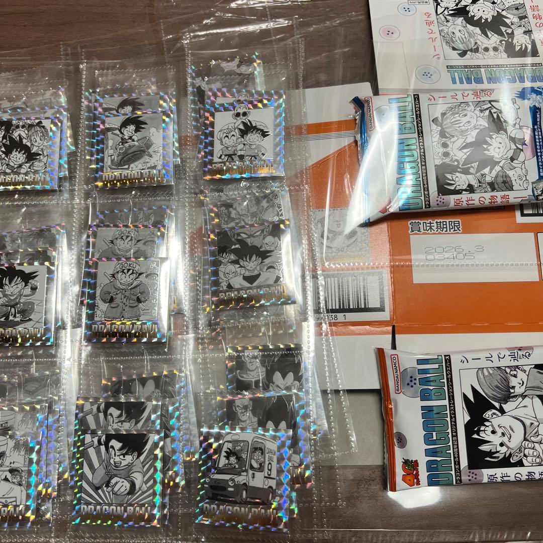 ドラゴンボール40周年 シール 全42種セット フルコンプリート