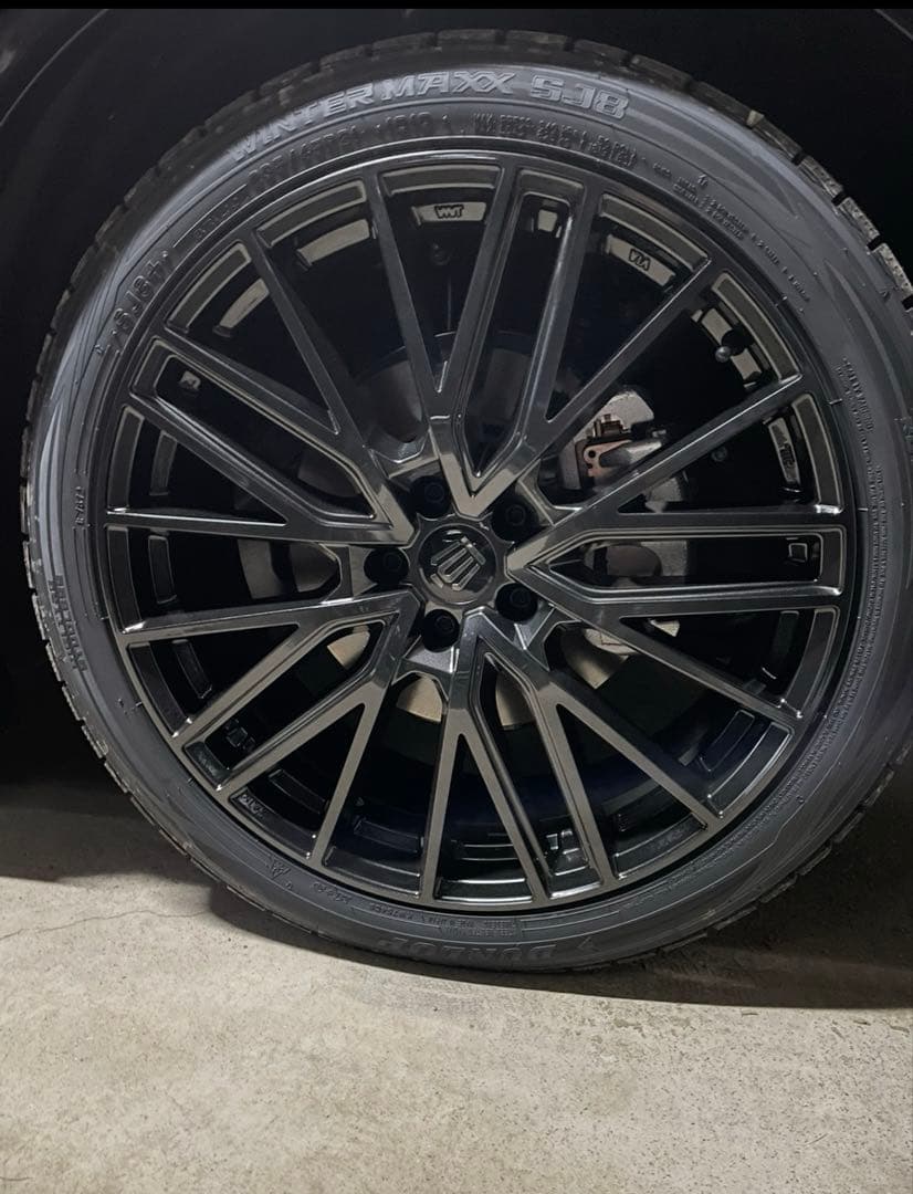 ユキクラウンスポーツ21インチホイール&スタッドレス４本セット【バリ溝】