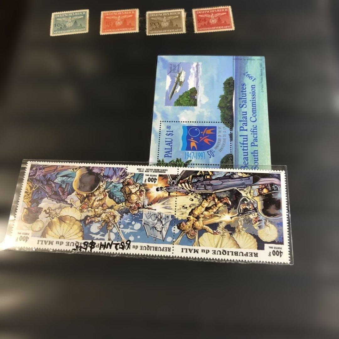 12562 ドイツ第三帝国切手大量、切手が剥がれないため安く出品します