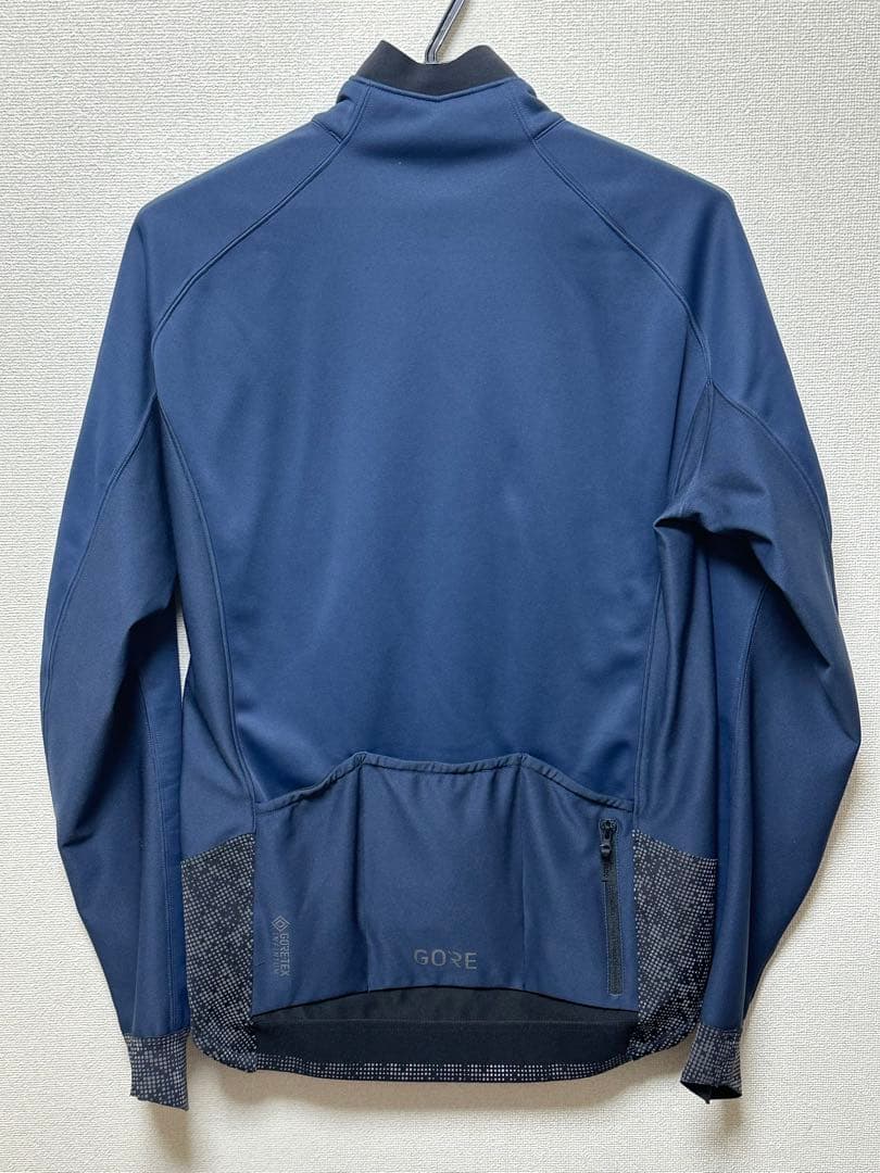 GOREウェア　メンズ　冬用サイクルジャケット　ネイビー　サイズL