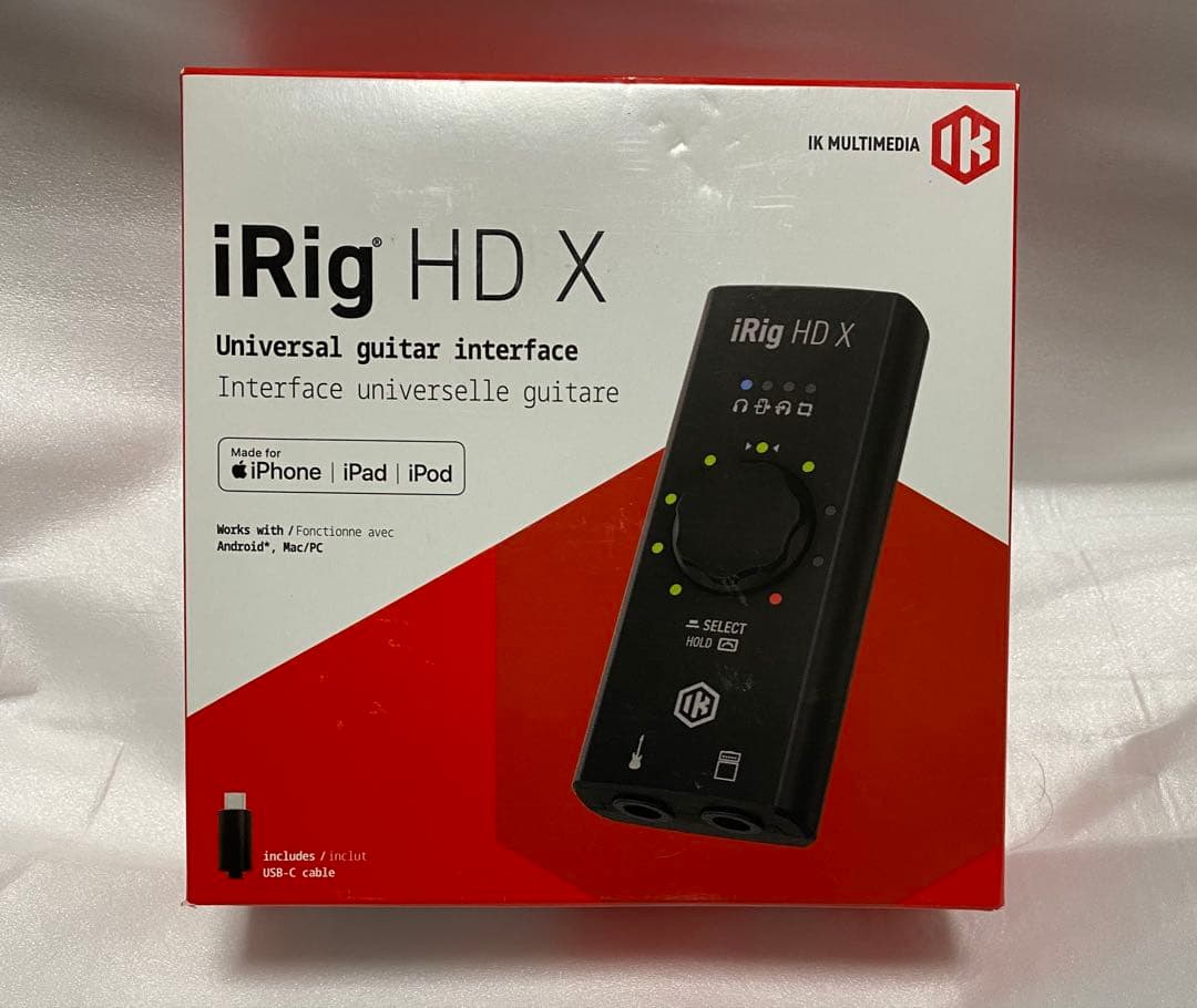 【未開封品】iRig HD X 【外箱キズあり】