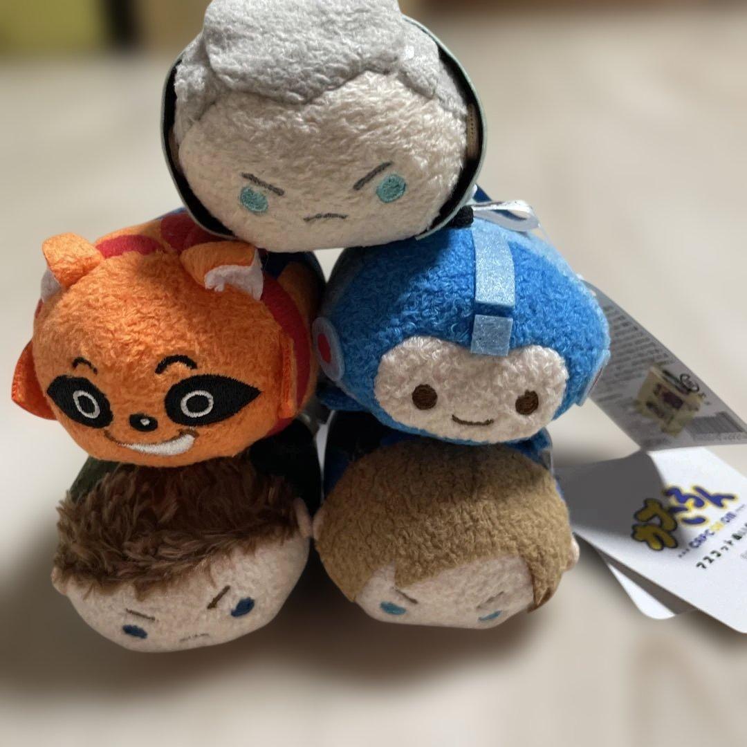 カプころん ぬいぐるみ デビルメイクライ レオン ジル ロックマン ラクーン