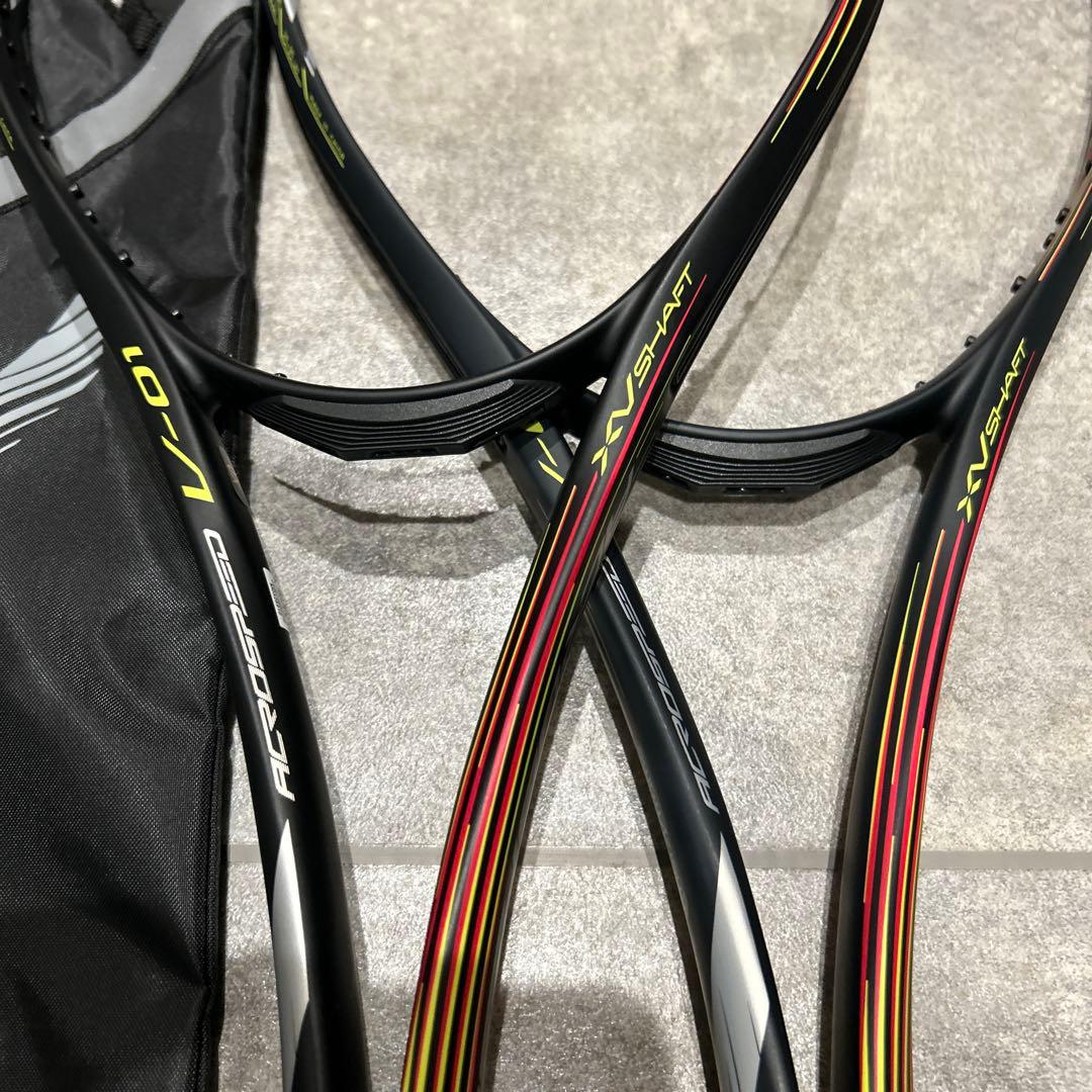 【新品未使用】2本セットアクロスピードV-01/0X/ミズノソフトテニス