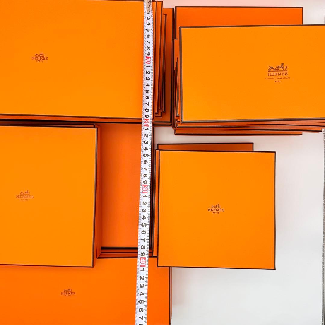 【HERMES】 エルメス 空箱 薄い箱 33箱 まとめ売り