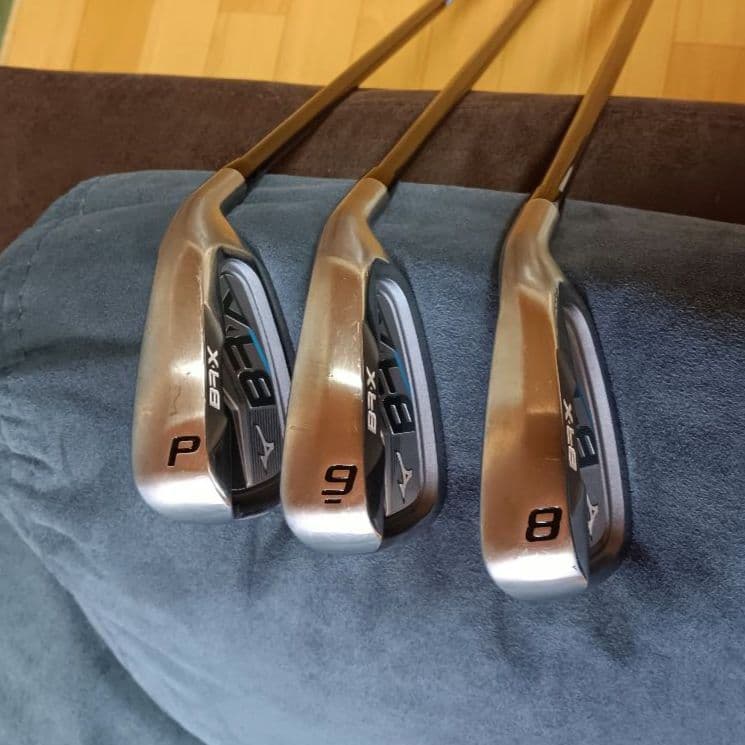 2022年発売モデル【最終価格】ミズノBR- Xアイアン3本　8番9番PW R