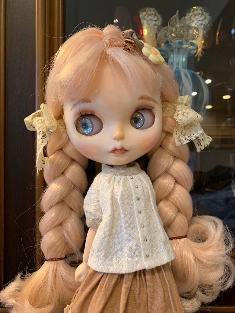 カスタム アイシードール アウトフィット 小物付き❤ピンクの可愛い子❤