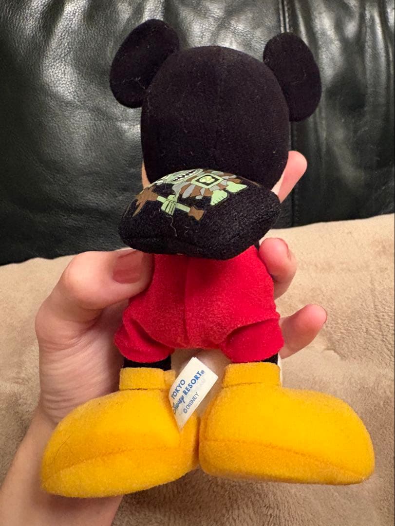 ディズニーシー　シリキ・ウトゥンドゥ　バブルヘッドドール　ミッキー　ぬいぐるみ