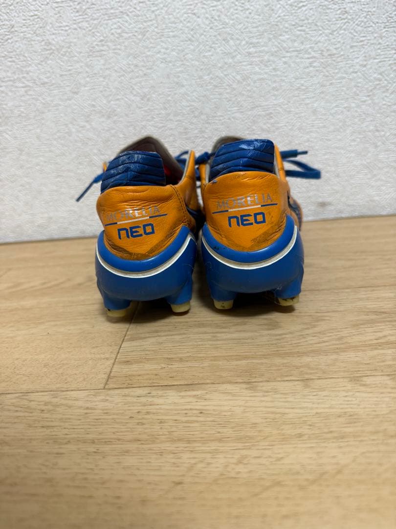 Mizuno Neo スパイクシューズ オレンジ/ブルー