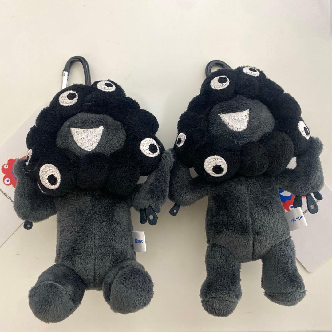 黒ミャクミャクミャク　大阪　関西万博　EXPO2025 立ち座り　2個セット