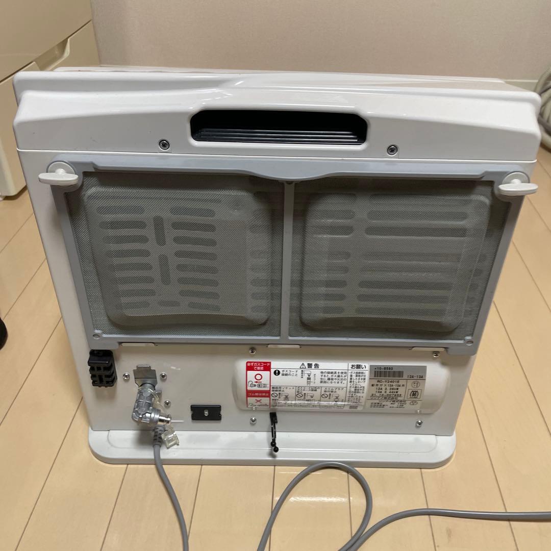 リンナイ ガスファンヒーター RC-Y2401E 21年式　都市ガス