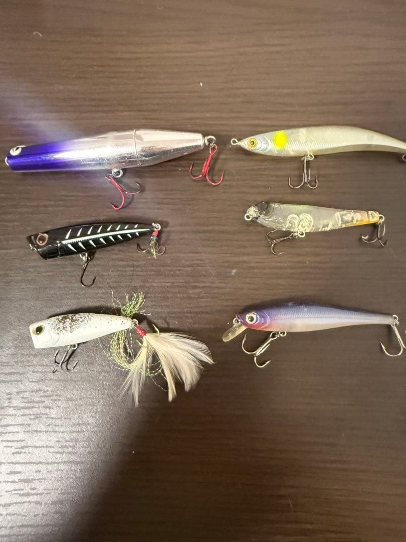 ブラックバスルアーまとめ売り引退品