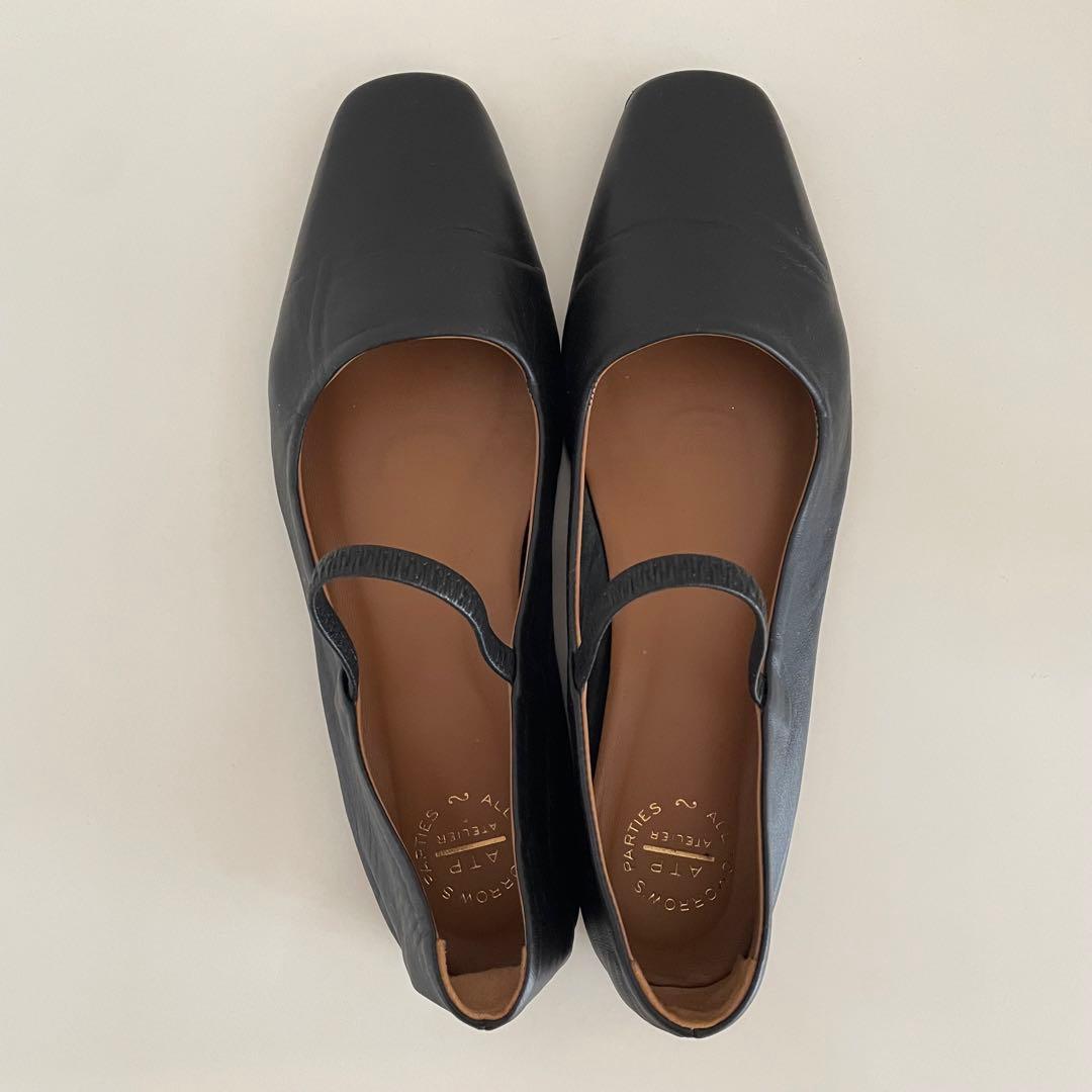 ATP atelier フラットメリージェーンシューズ