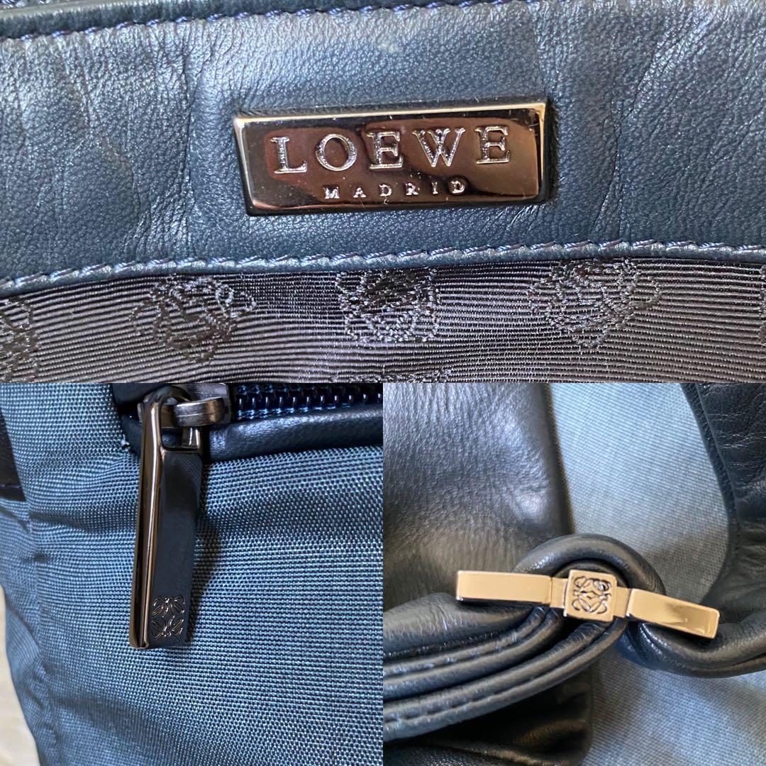 ロエベ ショルダーバック レザー