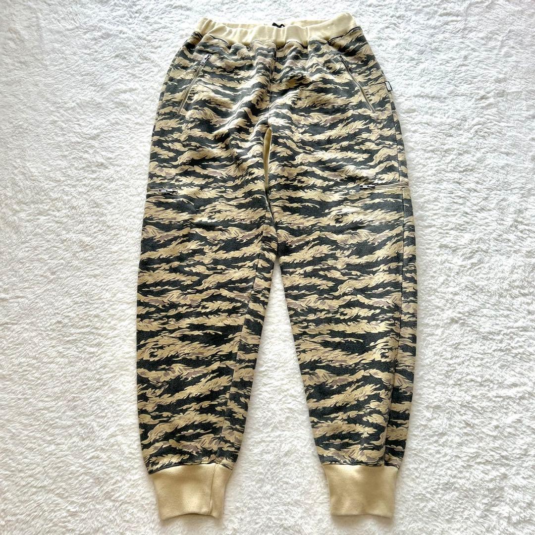 00s OLD STUSSY オールドステューシー　タイガーカモ　セットアップL