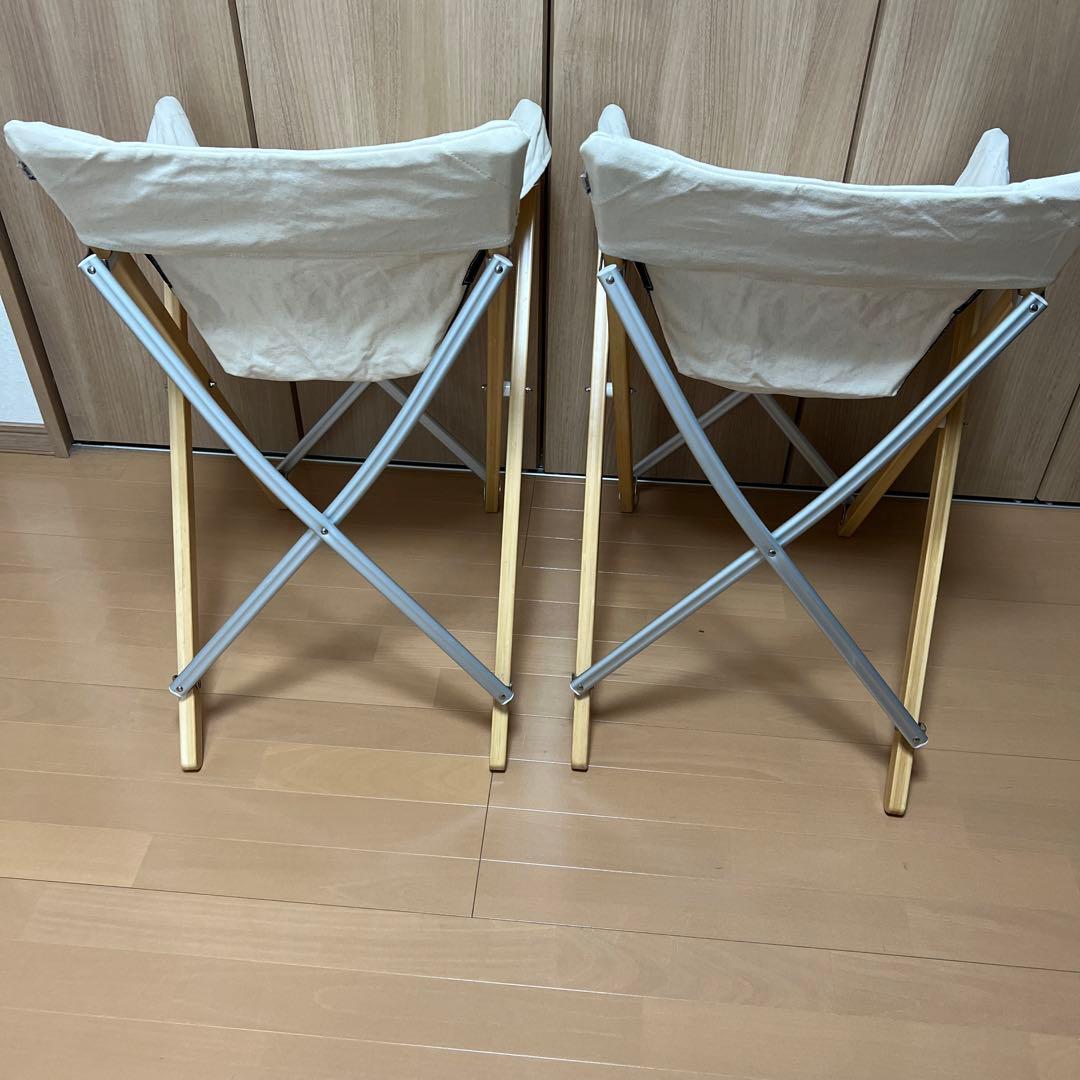 室内利用のみ　スノーピークtakeチェア２脚セット