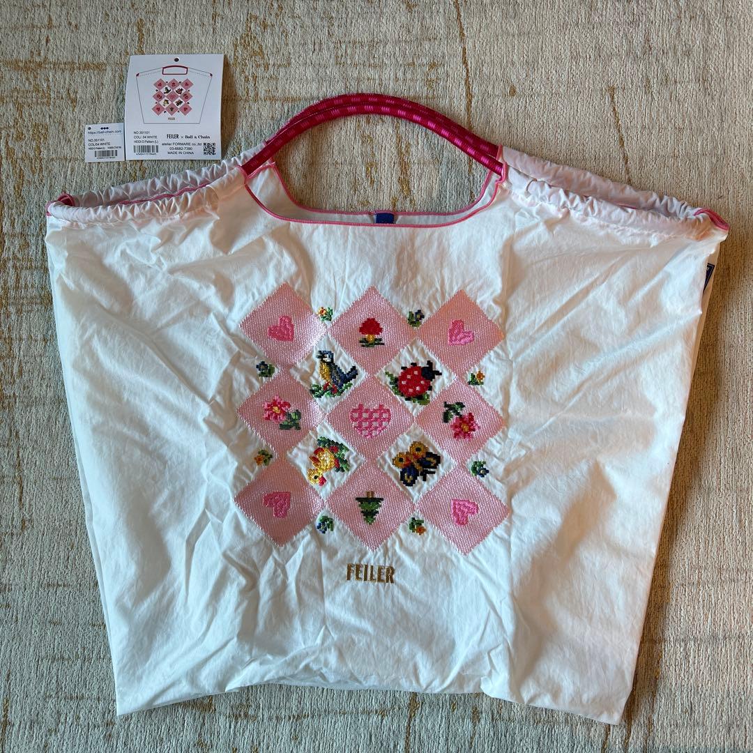 ボールアンドチェーン×フェイラーコラボレーション ホワイト L