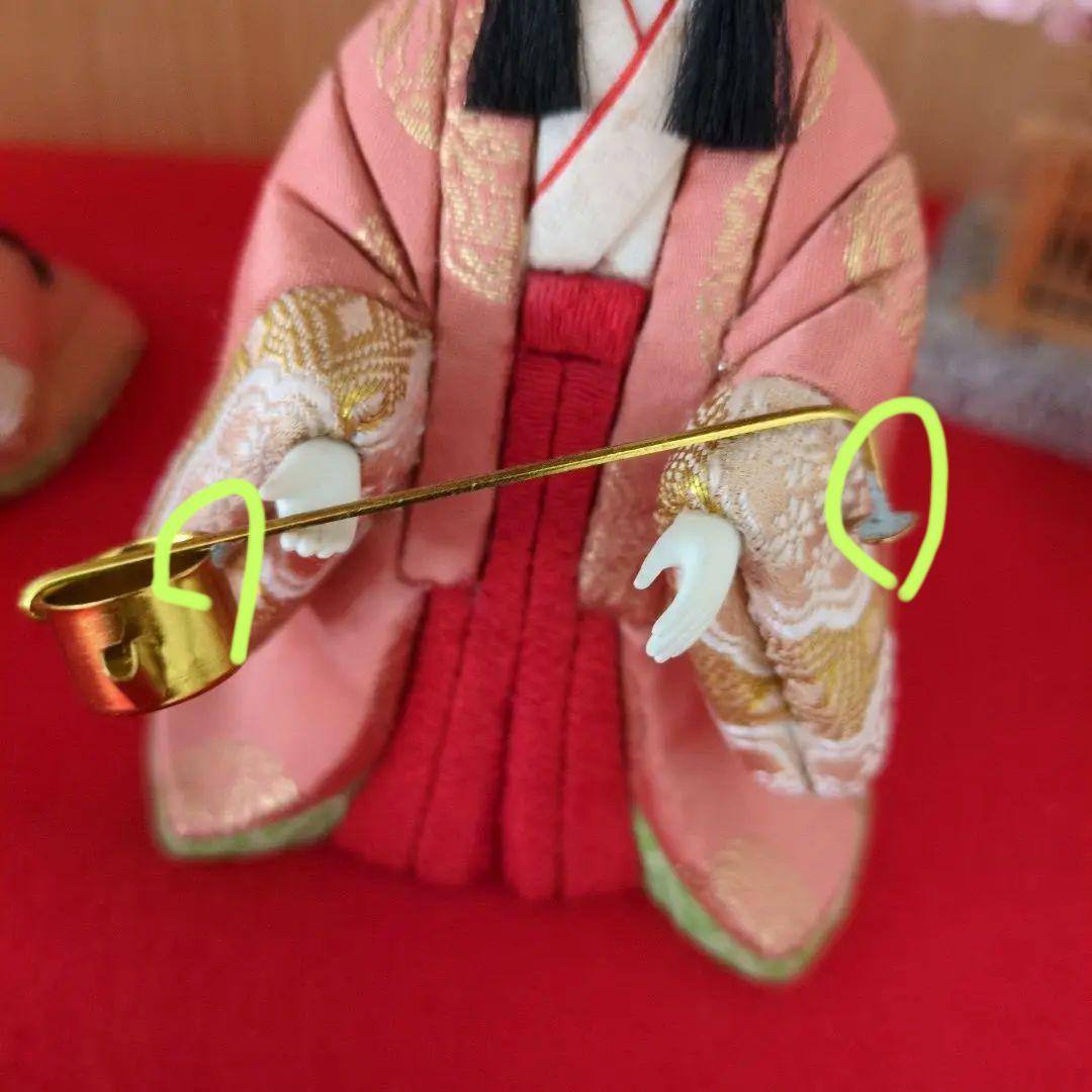 雛人形　親王　三人官女　お飾り