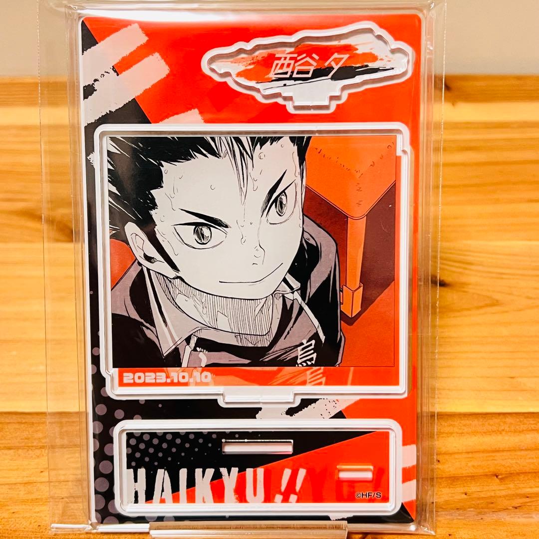 1025【新品】ハイキュー 西谷 夕 原作 バースデー BD アクリルフィギュア