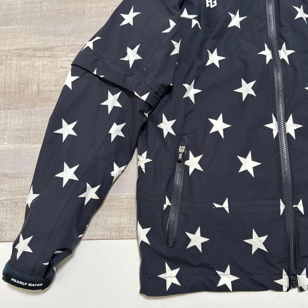 パーリーゲイツ★2点セット★袖フード着脱可能★撥水★4Way【メンズサイズ4（M