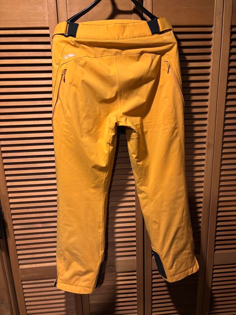 DESCENTE スキーウェア ネイビー/イエロー