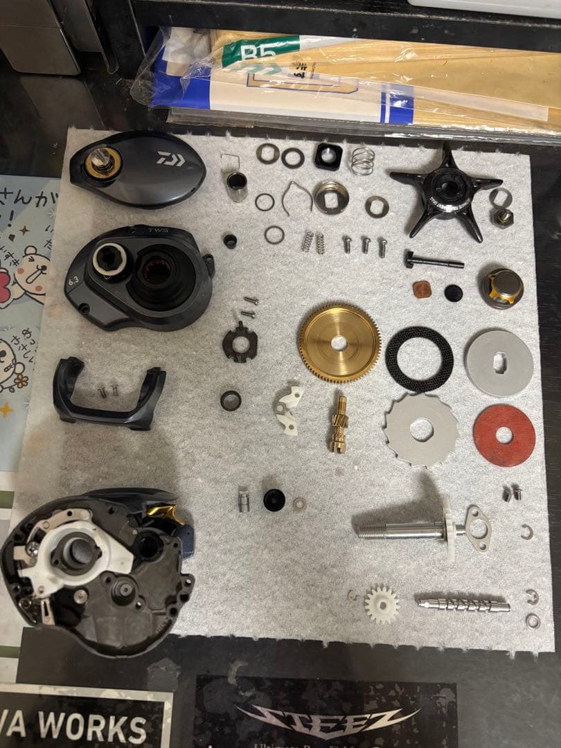 金*龍様 ダイワ ジリオン SV TW 1016SV-H 本体のみ メンテナンス