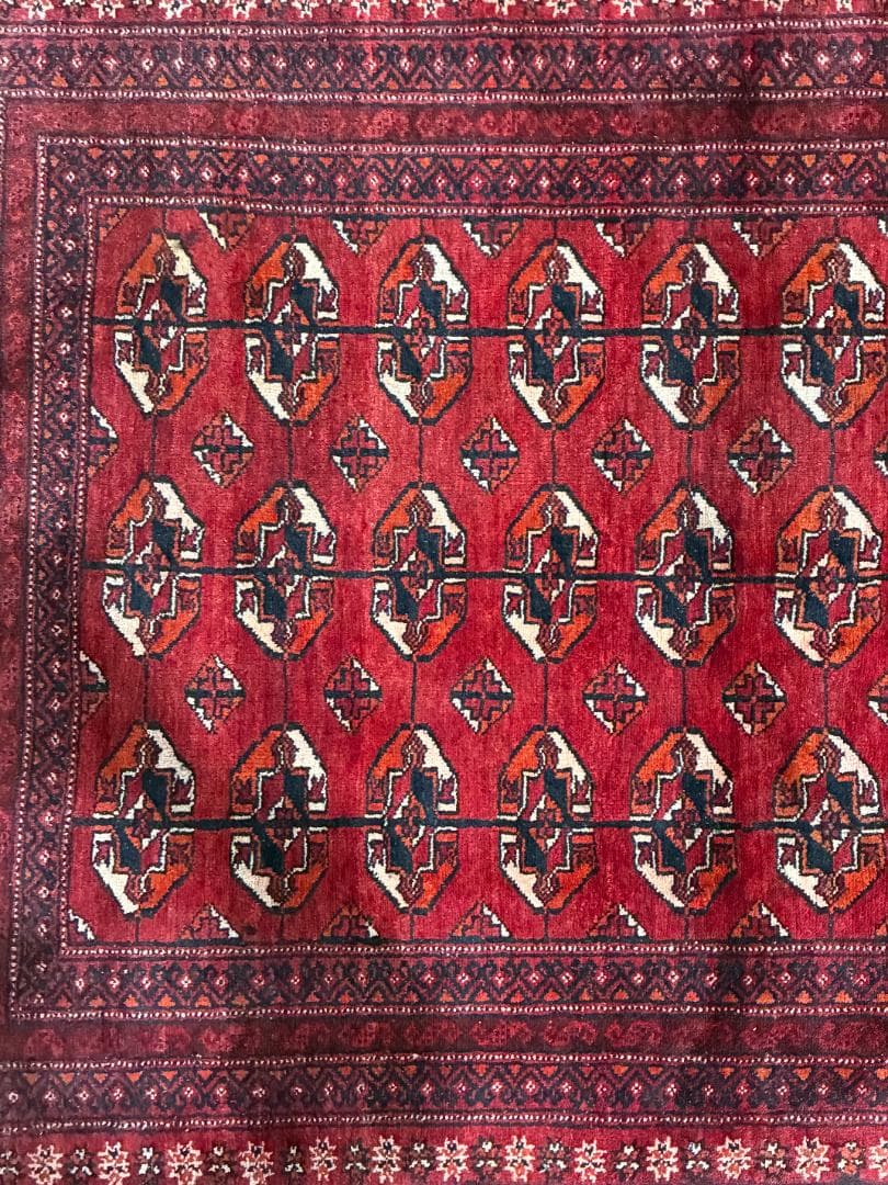 ◉50s vintage◉　162cm×96cm　ペルシャ絨毯　トライバルラグ