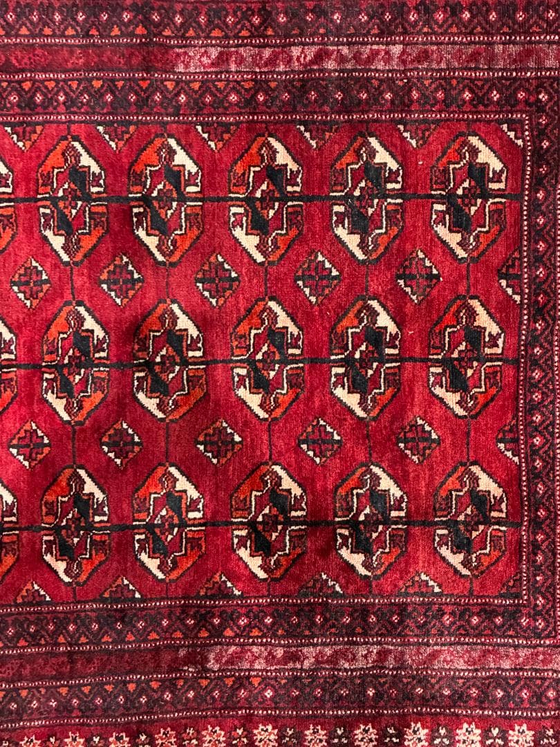 ◉50s vintage◉　162cm×96cm　ペルシャ絨毯　トライバルラグ