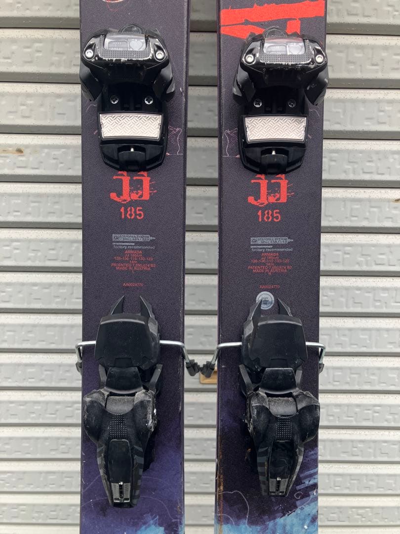 armada jj 185 jester ビンディング付 ソールサイズ317mm