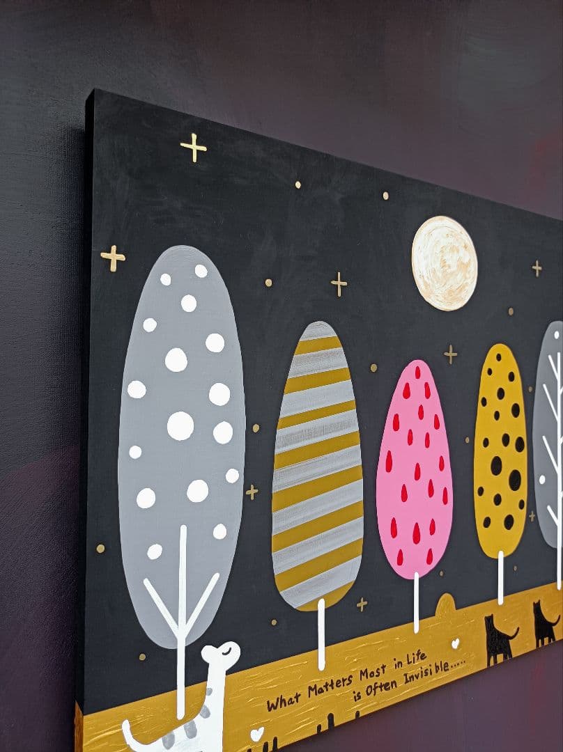 ✿月野乃亜 原画 2025年／594×420mm 現代アート 250903